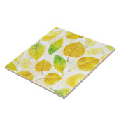 Wasserfarbe des Herbstes Fliese (Seite)