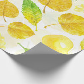 Wasserfarbe des Herbstes Geschenkpapier (Ecke)