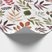 Wasserfarbe des Herbstes Geschenkpapier (Ecke)