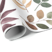 Wasserfarbe des Herbstes Geschenkpapier (Rolleneckpunkt)