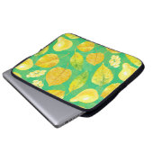 Wasserfarbe des Herbstes Laptopschutzhülle (Vorne Knopf)