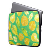 Wasserfarbe des Herbstes Laptopschutzhülle (Vorderseite Links)