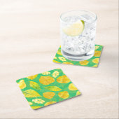 Wasserfarbe des Herbstes Rechteckiger Pappuntersetzer (Vor Ort)