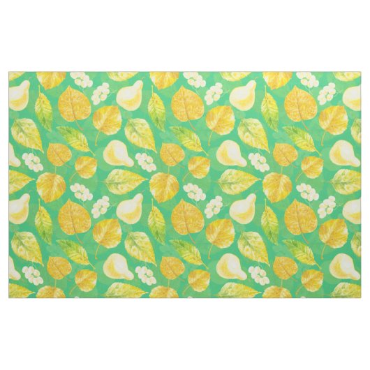 Wasserfarbe des Herbstes Stoff (Fat Quarter (45,7 x 55,9 cm))