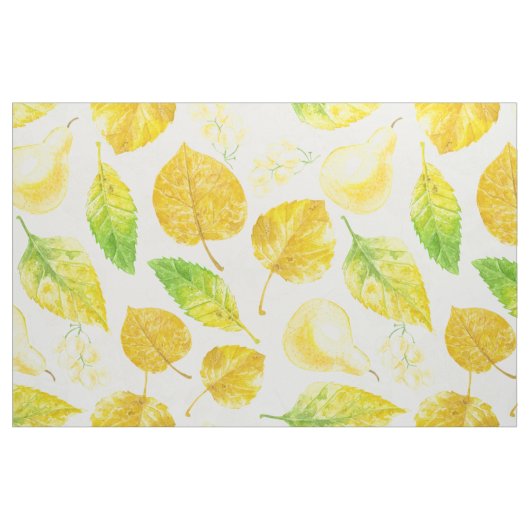 Wasserfarbe des Herbstes Stoff (Fat Quarter (45,7 x 55,9 cm))