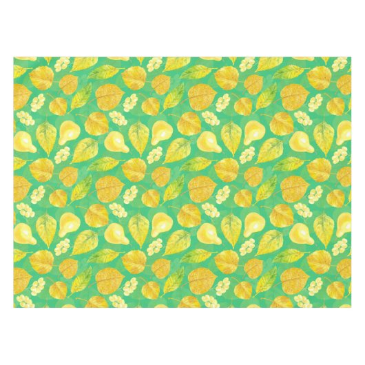 Wasserfarbe des Herbstes Tischdecke (Vorderseite (Horizontal))