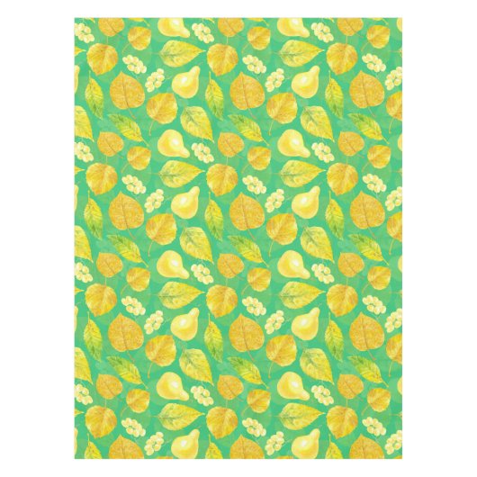 Wasserfarbe des Herbstes Tischdecke (Vorderseite)