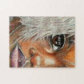 Wasserfarbe - die Augen der Zukunft - Kind Puzzle (Horizontal)