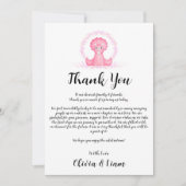 Wasserfarbe Dinosaur Kinderdusche Danke Karte (Vorderseite)