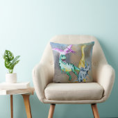 Wasserfarbe Dinosaurier Kinder Kissen (Stuhl )
