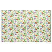 Wasserfarbe Dinosaurier Vulkan Palm Tree Kids Baby Stoff (Yard (91,4 cm))