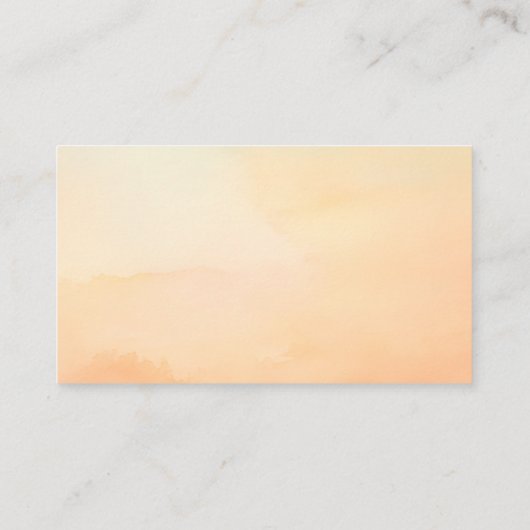 Wasserfarbe Dreamy Cloud 9 Brautparty Registrierun Begleitkarte (Rückseite)