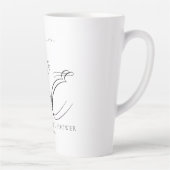 Wasserfarbe Dreamy Sunset Cloud 9 Bridal Favoriten Milchtasse (Rechts)