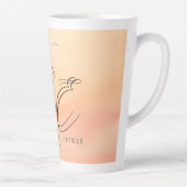 Wasserfarbe Dreamy Sunset Cloud 9 Bridal Favoriten Milchtasse (Rechts)