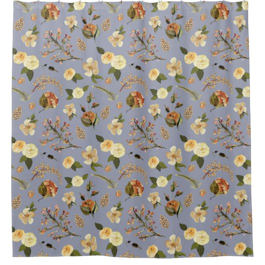 WASSERFARBE DUSCHVORHANG (Vorderseite)