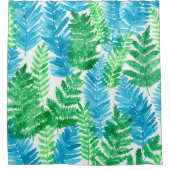 Wasserfarbe Duschvorhang (Vorderseite)