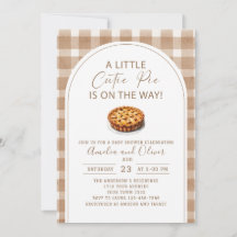 Wasserfarbe Ein kleiner Süsse Pie ist auf dem Weg 