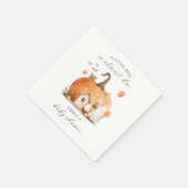 Wasserfarbe ein kleines Boogengeschlecht neutrale Serviette (Ecke)