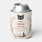 Wasserfarbe ein wenig Boo Halloween Babydusche Dosenkühler (Kanne Vorderseite)