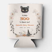 Wasserfarbe ein wenig Boo Halloween Babydusche Dosenkühler (Vorderseite)