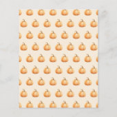 Wasserfarbe ein wenig Boo ist fast wegen Einladung (Rückseite)