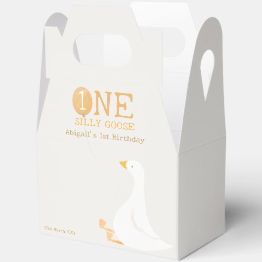 Wasserfarbe Eine Alberne Gänse Wildblume 1. Geburt Geschenkschachtel (Offen)