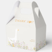 Wasserfarbe Eine Alberne Gänse Wildblume 1. Geburt Geschenkschachtel (Rückseite)