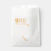 Wasserfarbe Eine Alberne Gänse Wildblume 1. Geburt Geschenktütchen (Vorderseite)