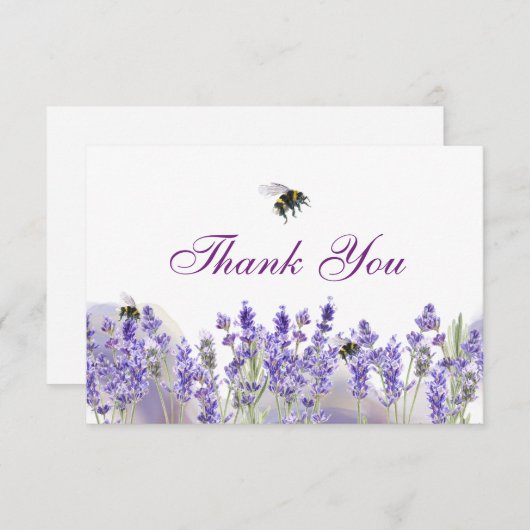 Wasserfarbe Einfach Elegant Boho Stilvoll Danke (Vorne/Hinten)