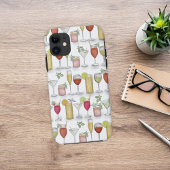 Wasserfarbe Einfache Cocktailgetränke Whimsical Ni Case-Mate iPhone Hülle