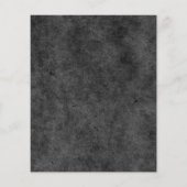 Wasserfarbe Elegant Halloween Floral Boho Feather (Rückseite)