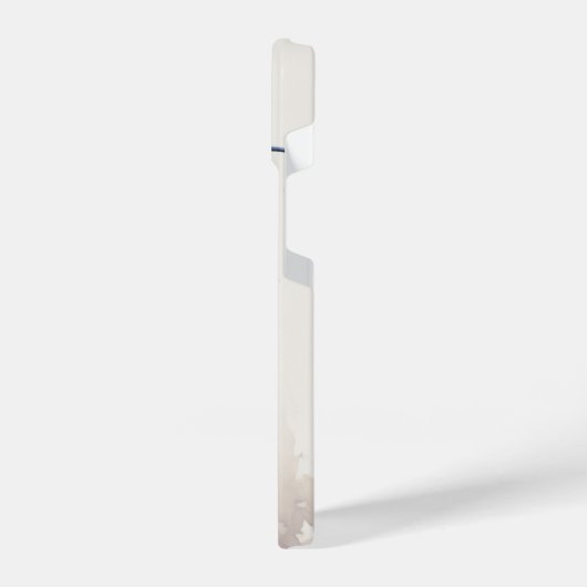 Wasserfarbe Elegant Hummingbird Name der Funny Mon iPhone Hülle (Linke Seite)