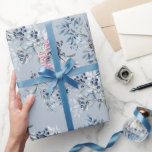 Wasserfarbe Elegante Blueberry Geschenkpapier<br><div class="desc">Wasserfarbe Elegantes Blueberry Wrapping Paper. Matching-Elemente verfügbar.</div>