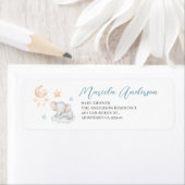 Wasserfarbe Elegante Little Star Elephant Baby Sho (Insitu)