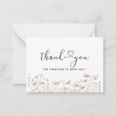 Wasserfarbe Elegantes Baby in blühender Babydusche Mitteilungskarte (Vorderseite)