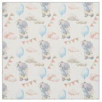 Wasserfarbe Elephant Ballon Kinderzimmer Kinderdru