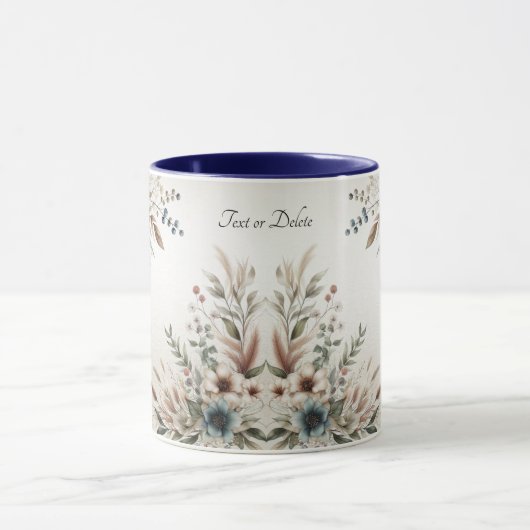 Wasserfarbe Elfenbeinblume Tasse (Zentrum)