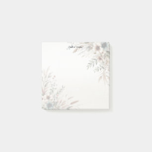 Wasserfarbe Elfenbeinblüten Post it Notes Post-it Klebezettel