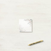 Wasserfarbe Elfenbeinblüten Post it Notes Post-it Klebezettel (Auf Schreibtisch)