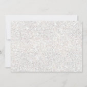 Wasserfarbe Elfenbeinküste Rose Quinceanera Foto Einladung (Rückseite)