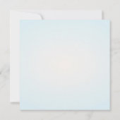 Wasserfarbe Emery Floral Save the Date (Rückseite)