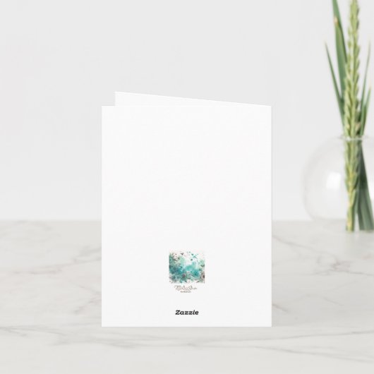 Wasserfarbe Ephemera Vintag Blank (Rückseite)