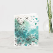 Wasserfarbe Ephemera Vintag Blank (Vorderseite)