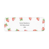 Wasserfarbe Erdbeere (Vorne)