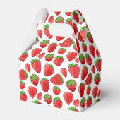 Wasserfarbe Erdbeere Geschenkschachtel (Vorderseite)