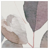 Wasserfarbe Eukalyptus Nahtloses Muster  Stoff (Nahaufnahme)