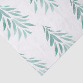 Wasserfarbe Evergreen Trees Pinselstriche 3 Seidenpapier (Detail)