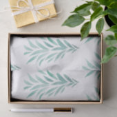 Wasserfarbe Evergreen Trees Pinselstriche 3 Seidenpapier (Geschenk)