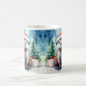 Wasserfarbe Feierliche Weihnachten Tasse (Mittel)