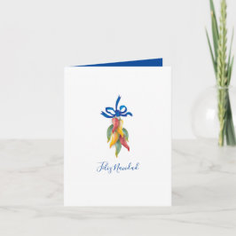 Wasserfarbe Feliz Navidad Weihnachten